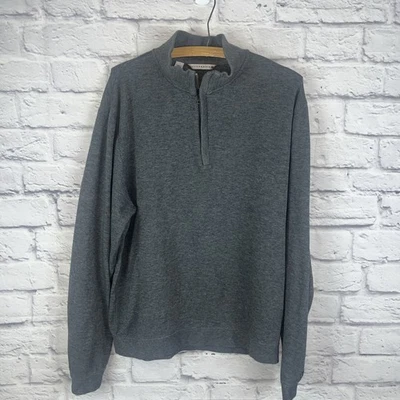 Cutter & Buck Men’s Sporty Quarter Zip Pullover Casual Preppy Sweater Medium - Image 1 of 4