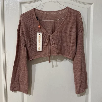 MINK PINK Revolve TAMBO TOP - ROSA - $89 Agotado NUEVO CON ETIQUETAS - TALLA MEDIANA (A18) Foto 1 de 4