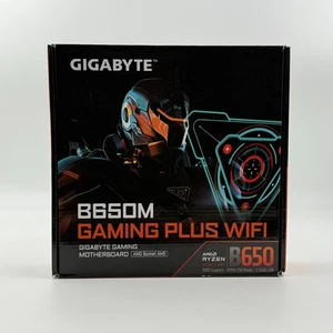 GIGABYTE B650 GAMING X AX AM5 ATX Motherboard B650GAMINGXAX New Open Box - Picture 1 of 2