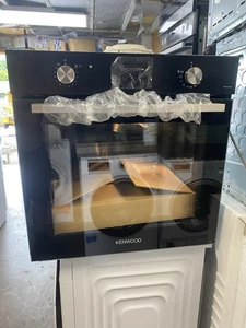 New Graded KENWOOD 70lt KS303GBL Multifunctional Gas Oven Cooker Black - Picture 1 of 5