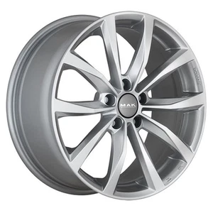 LLANTAS MAK WOLF PARA RENAULT LAGUNA III 7.5X17 5X114,3 SILVER YMA - Imagen 1 de 6