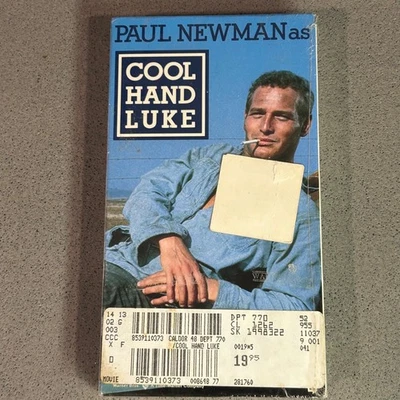 Cool Hand Luke VHS 1967, 1990 Warner Bros. Unrated Paul Newman Sealed Brand New - Image 1 of 4