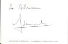 Gian Carlo Minardi Autographed Card Co-Founder Of Minardi Formula One Racing