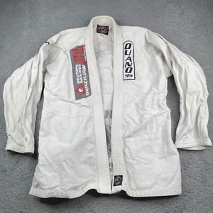 Ouano Gi Jacket Adult A4 White Jiu Jitsu MMA Martial Arts Training - Picture 1 of 16