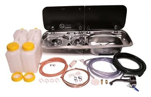 Smev Dometic 9222 Campervan Sink & Hob Combi Unit Installation Kit R/H Sink   - Zdjęcie 1 z 1