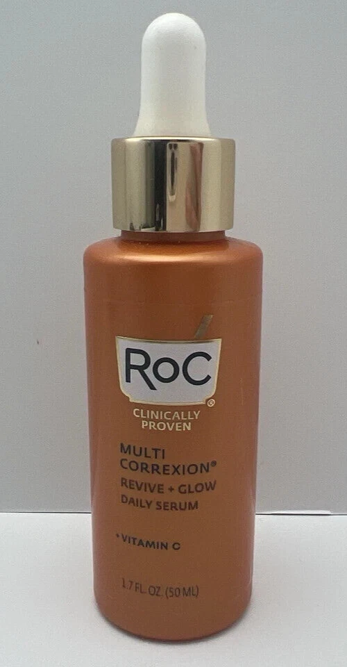 Suero de vitamina C RoC Multi Correxion Revive Glow - 1 oz - Nuevo sin caja - Fresco Foto 1 de 1