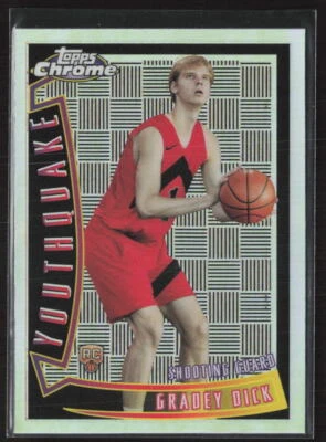 2023-24 Topps Chrome #YQ-10 Gradey Dick Youthquake Refractor RC - Image 1 of 2