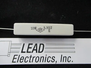 NTE RESISTOR 10 WATT 3.3 OHMS CERMET WIREWOUND FLAMEPROOF 10W3D3 - Picture 1 of 1