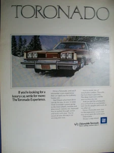 1973 Olds Oldsmobile Toronado mid-size mag car ad- "looking for a luxury car..." - Picture 1 of 1