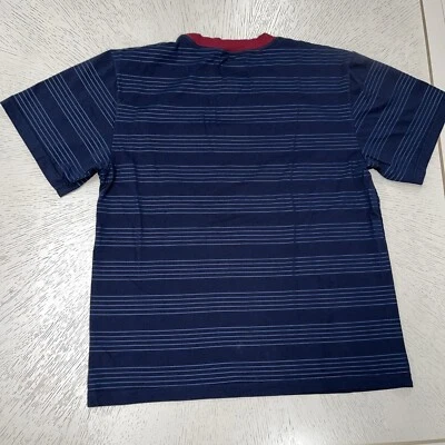 Camiseta Independiente Azul Marino Rayas Para Hombres 2XL Informal Patinador Activo Ropa de Calle Foto 1 de 4