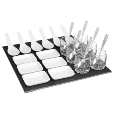 Secret de Gourmet Snack-Set, quadratisch, 25 Stück L. 30,5 x l. 6,5 x H. 30,5 cm - Bild 1 von 4