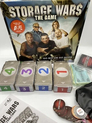 Storage Wars Board Game Go Bid Or Go Home 2-6 Players Age 8 - Image 1 of 4