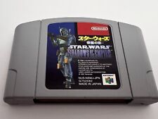 Japan Import STAR WARS Shadows of the Empire Nintendo 64 N64 - Canadian Seller
