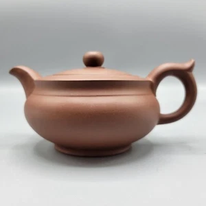 Chinese Hand Thrown Red Clay Terracotta Teapot With Lid 3" Tall - Picture 1 of 18