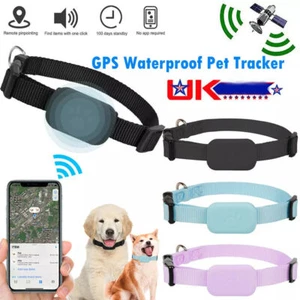 Localizador GPS para mascotas gatos perros rastreador anti pérdida dispositivo buscador de seguimiento con collar - Imagen 1 de 13