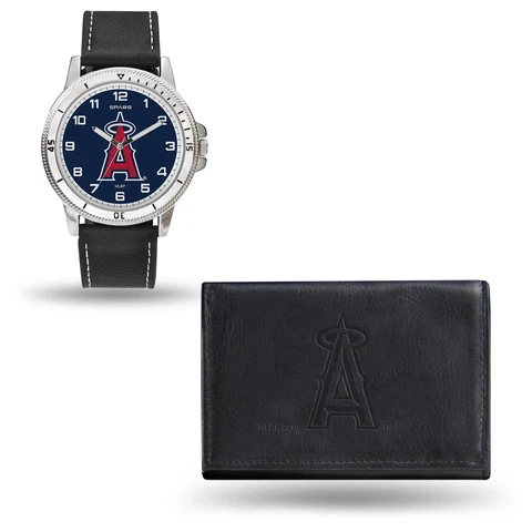 MLB Los Angeles Angels Leather Watch/Wallet Set by Rico Industries Cover
