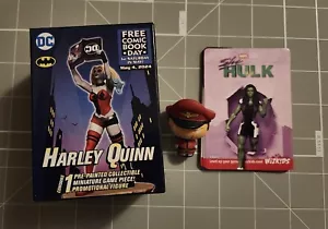 FCBD HARLEY QUINN HEROCLIX EXCLUSIVE FIGURE WIZKIDS FREE COMIC BOOK DAY - Picture 1 of 1