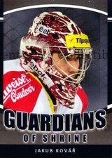 2012-13 Czech OFS Exclusive Guardians of Shrine #8 Jakub Kovar