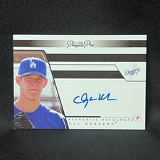 CLAYTON KERSHAW DODGERS 2006 TRISTAR PROSPECTS PLUS "FARM HANDS" ROOKIE AUTO