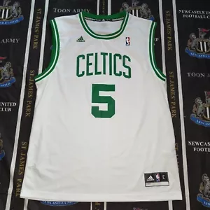 USA NBA BOSTON CELTICS BASKETBALL SHIRT JERSEY ADIDAS KEVIN GARNETT SIZE L - Picture 1 of 8
