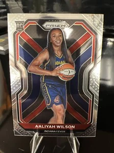 2021 Panini Prizm WNBA Silver Prizm Aaliyah Wilson #99 Rookie RC - Bild 1 von 2