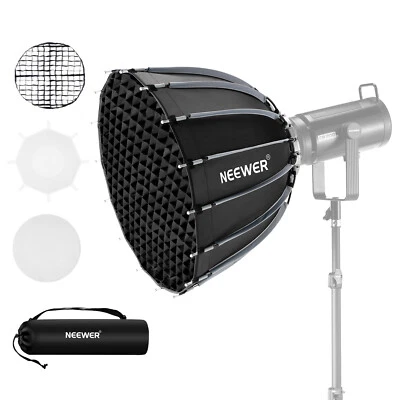 NEEWER 21.7'' Parabolic Softbox Bowens Mount,Quick Release with Diffusers - Image 1 of 4