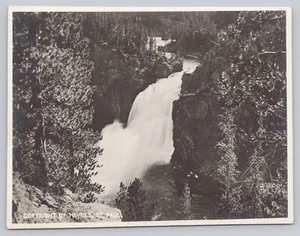 Oberfall des Yellowstone Haynes Foto Nr. 14053 Yellowstone WY 1920er Jahre - Bild 1 von 2