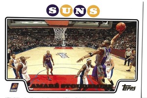 2008-09 Topps Gold Foil Amare Stoudemire