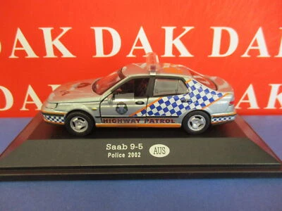 Die cast 1/43 Modellino Auto Polizia Police Polizei Saab 9.5 Australia 2002 - Immagine 1 di 3