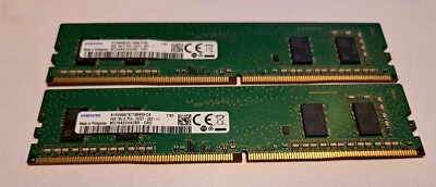 8GB Kit(2x4GB) DDR4- 2400 / PC4 -19200  für Desktop PC /Samsung - Bild 1 von 4
