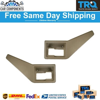 TRQ New Front Tan Door Panel Repair Set For 1991-1994 Ford Explorer Mazda Navajo - Image 1 of 4