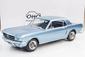 Otto Mobile - 1:12 Ford Mustang Hard Top 1965 Pony Blue - Limited Edition Res... - Picture 1 of 8