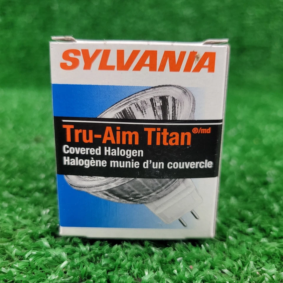 AUTÉNTICO SYLVANIA TRU-AIM TITAN 58301 12v MR16 20w GU5.3 Base Bi-Pin 35° Flood Foto 1 de 4