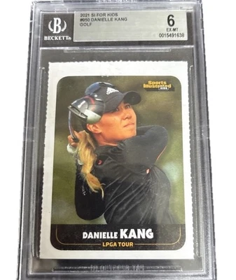 2021 Sports Illustrated for Kids Series 5 - Danielle Kang #950 BGS 6 - Image 1 of 2