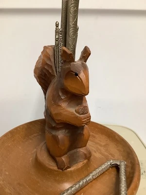 cascanueces ardilla bosque negro tallado a mano vintage Foto 1 de 4