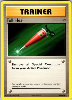 Full Heal 78/108 Uncommon Regular XY - Evolutions LP - Image 1 of 2