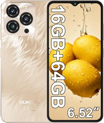 C3 Smartphone, 16GB+64GB/ 1TB Telefono Cellulare, 6.52" HD+ Cellulari E Smartpho - Immagine 1 di 4