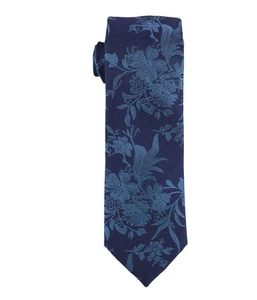 bar III Mens Danforth Self-tied Necktie, Blue, One Size - Picture 1 of 1