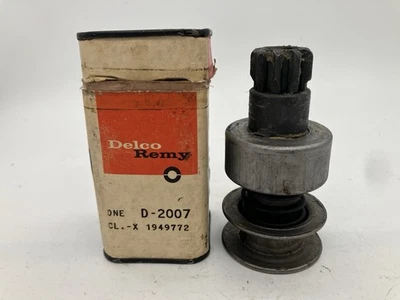 61-63 Buick Passenger exc Special Starter Drive DELCO-REMY D2007 1949772 - Image 1 of 3