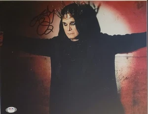 Foto auténtica firmada de Ozzy Osbourne 11x14 con certificado de autenticidad PSA AC/DC - Imagen 1 de 2