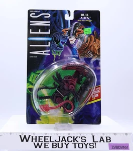 Bull Alien mit Comic Aliens 1992 Kenner Vintage Actionfigur NEU SEALED - Bild 1 von 4