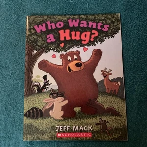 Who Wants a Hug? - Paperback Book By Jeff Mack,P11 - Imagen 1 de 2