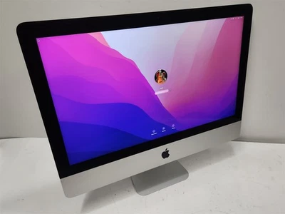 21,5" 2015 Apple iMac 16,2 4K A1418 Intel i5-5675R 8 GB 1 TB OS12 EMC 2833 Foto 1 de 4