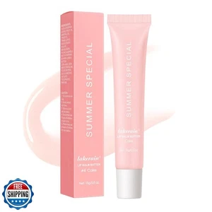 Summer Tinted Lip Butter Balm with Slight Shine - Ultra-Hydrating, Nourishing - Picture 1 of 5