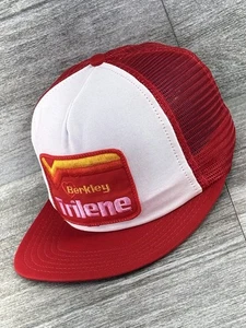 De Colección Parche Berkley Trilene Hecho en EE. UU. El Ganador OSFA Malla Snapback Camionero Gorra Gorra - Imagen 1 de 23