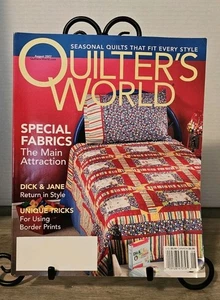 Quilter's World August 2007 Seasonal Quilts That Fit Every Style - Picture 1 of 1