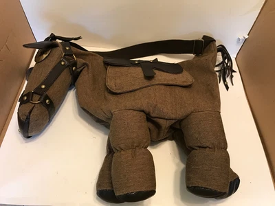 引人注目的定制马形包斜挎包女式帆布包 — 第 1/4 张图片