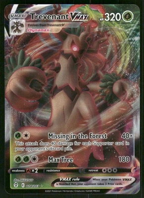 Trevenant VMAX 014/203 Ultra Rare Holo NM Pokemon SWSH07: Evolving Skies - Image 1 of 2