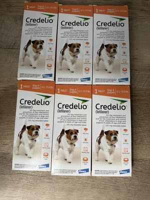 Credelio para perros 12,1-25,0 lbs 6 meses de protección Foto 1 de 2