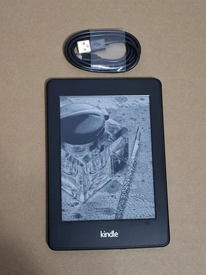 Amazon Kindle Paperwhite 6th Generation 4GB Wi-Fi 6 inch Black No ADS 07TH - Image 1 of 4